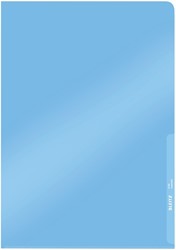 Pochette modèle L Leitz Premium Copysafe A4 PVC 0,15mm bleu 100 pièces