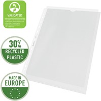 Pochette Leitz Premium ouverture gauche A4 PP 0,13mm transparent 100 pièces-4