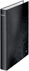 Classeur Leitz WOW A4 Maxi 4 anneaux méc-D 25mm noir