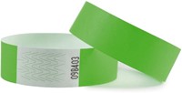 Bracelet Combicraft Tyvek vert 100 pièces