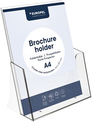 Porte-brochures Europel A4 acryl