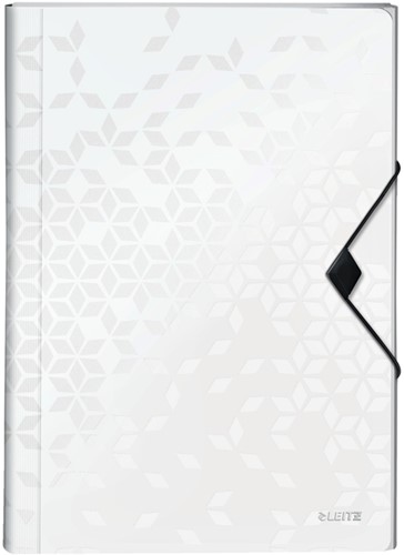 Trieur Leitz WOW 6 intercalaires PP blanc