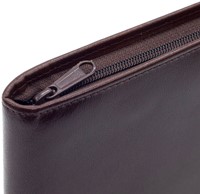 Conférencier Van der Spek 388 A4 zip cuir marron-3