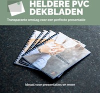 Voorblad Fellowes A4 PVC 180micron recycled 25 stuks-1