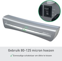 Lamineermachine Leitz iLAM Home Office A3 grijs-4