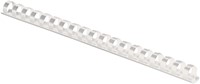 Reliure Fellowes 10mm 21 anneaux A4 blanc 100 pièces-2