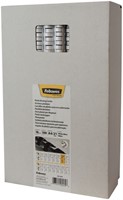 Reliure Fellowes 16mm 21 anneaux A4 blanc 100 pièces