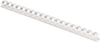Reliure Fellowes 16mm 21 anneaux A4 blanc 100 pièces-2