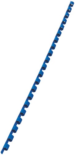 Reliure GBC 6mm 21 anneaux A4 bleu 100 pièces-2