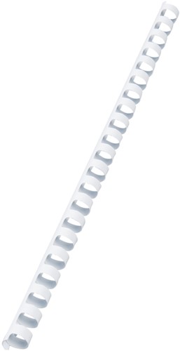 Reliure GBC 12mm 21 anneaux A4 blanc 100 pièces-2