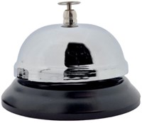 Sonnette de comptoir CombiCraft 85mm argent