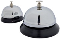 Sonnette de comptoir CombiCraft 85mm argent-2
