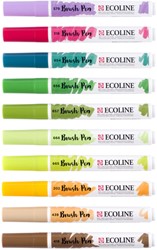 Feutre pinceau Talens Ecoline botanique assorti 10 pièces