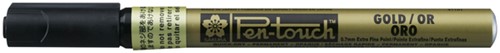 Feutre Sakura Pen Touch Extra Fin or