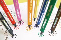 Viltstift STABILO Trio Scribbi 368/8 assorti etui à 8 stuks-1