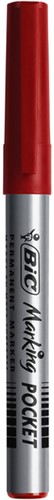 Marqueur BIC 1445 ECOlutions ogive Fin rouge-3