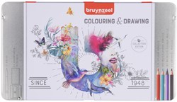 Set dessin Bruynzeel Creatives set 70 pièces