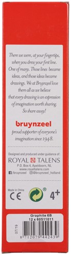 Crayon graphite Bruynzeel Burotek 6B-3