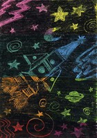 Crayon de couleur STABILO 880 woody 3-en-1 multi-surfaces or-3