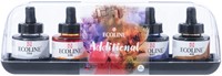 Encre Talens Ecoline avec pipette set additionel 5 couleurs assorties