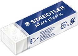 Gomme crayon Staedtler Mars 53650 65x23x10mm blanc