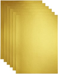 Kopieerpapier Papicolor A4 300gr 3 vel metallic goud