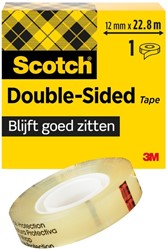 Ruban adhésif Scotch 665 22,8mx12mm double face