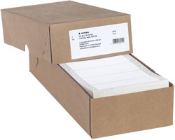 Etiket HERMA 8212 101.6x35.7mm 1-baans wit 4000 stuks