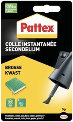 Colle seconde Pattex avec pinceau flacon 5g blister