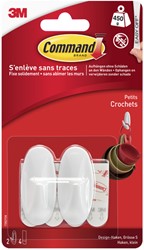 Crochets Command Design avec bandes de fixation 2 pièces