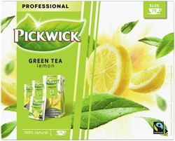 Thé vert Pickwick Fair Trade lemon 25x 1,5g