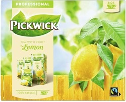 Thé Pickwick Fair Trade citron 25x 1,5g