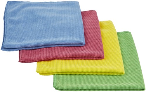 Chiffon microfibre Scotch-Brite Essential 360x360mm jaune 10 pièces-2