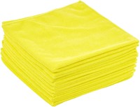 Chiffon microfibre Scotch-Brite Essential 360x360mm jaune 10 pièces-3
