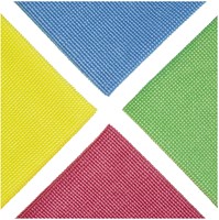 Chiffon microfibre Scotch-Brite Essential 360x360mm vert 10 pièces-1