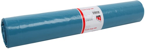 Sac poubelle Quantore LDPE T50 160L bleu extra résistant 90x110cm 20 pièces