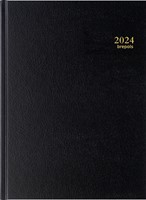 Agenda 2027 Brepols Bremax Santex A4 1dag/1pagina 4 kolommen zwart