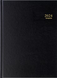 Agenda 2027 Brepols Bremax Santex A4 1dag/1pagina 4 kolommen zwart