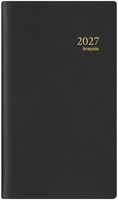Agenda 2027 Brepols Interplan Genova 7dagen/2pagina's spiraal zwart