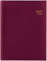 Agenda 2027 Brepols Timing Lima 7dagen/2pagina's zestalig bordeaux
