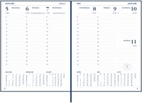 Agenda 2027 Ryam semaine Plus Mundior 7 jours/2 pages rouge-3