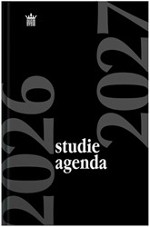 Agenda scolaire 2026-2027 Ryam Studie 7 jours/2 pages noir (NL)