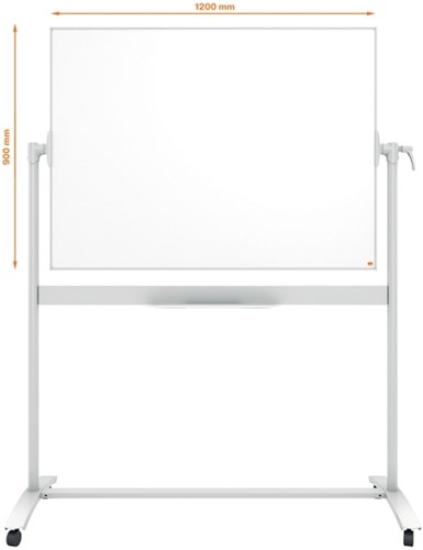 Whiteboard Nobo kantelbord 90x120cm magnetisch emaille-4