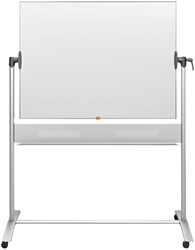 Tableau blanc pivotant Nobo 90x120cm magnétique émaillé