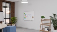 Tableau blanc Lega Premium+ 100x150cm magnétique émaillé-3