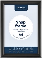 Cadre clipsable Europel A4 25mm noir