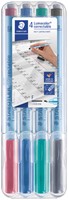 Feutre Staedtler Lumocolor 305 Correctable non permanent Fin 4 pièces