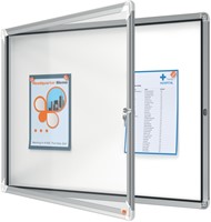 Vitrine d'intérieur Nobo Premium Plus avec porte 8x A4 magnétique-2