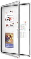 Buitenvitrine Nobo Premium Plus 9xA4 draaideur magnetisch-3