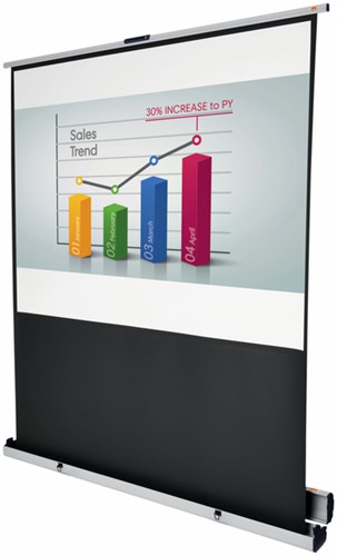 Ecran de projection Nobo portable 122x162cm-1